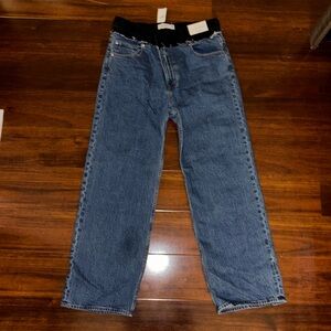 Abercrombie the 90s relaxed Jean high rise